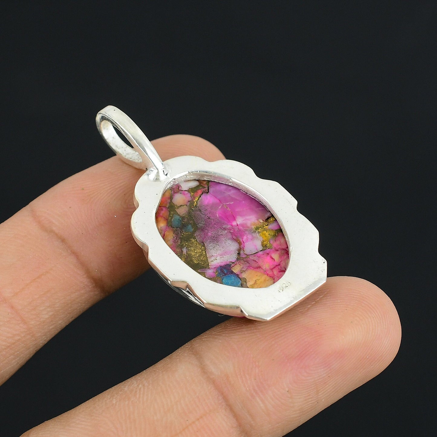 Turquoise Blue Gemstone Pendant