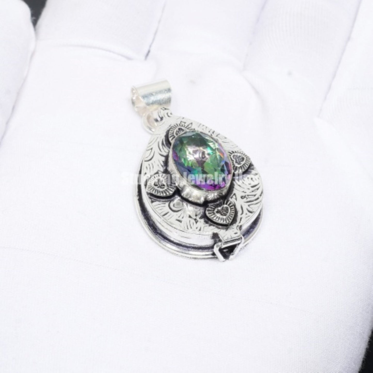 Mystic Topaz Gemstone Pendant