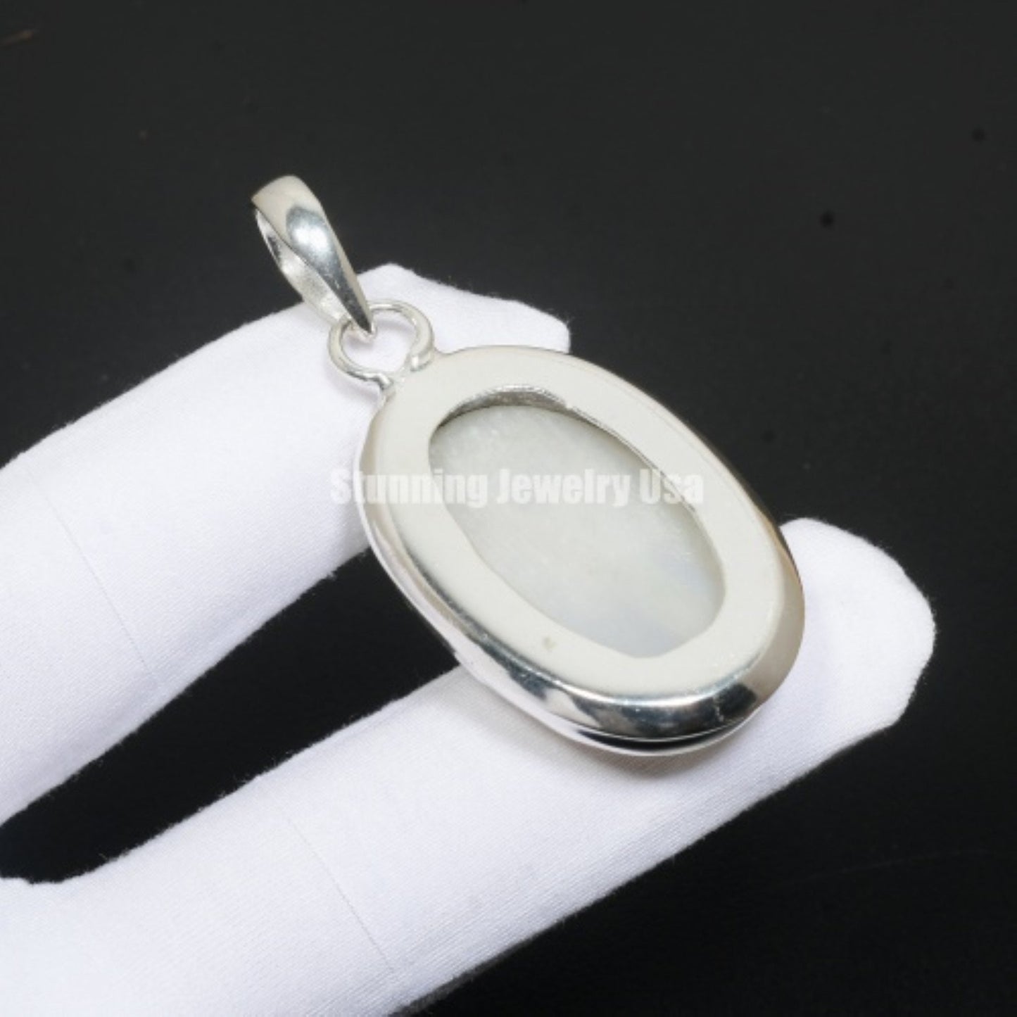 Rainbow Moonstone Pendant
