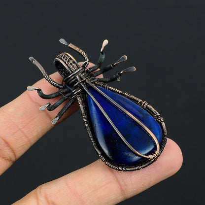 Blue Labradorite Gemstone Pendant