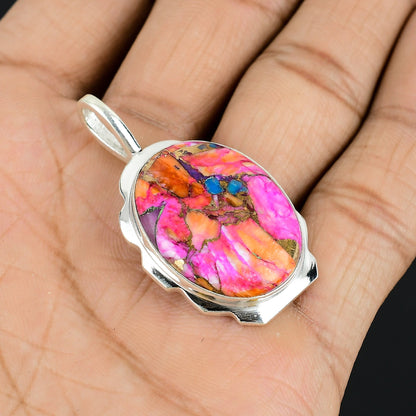 Turquoise Blue Gemstone Pendant
