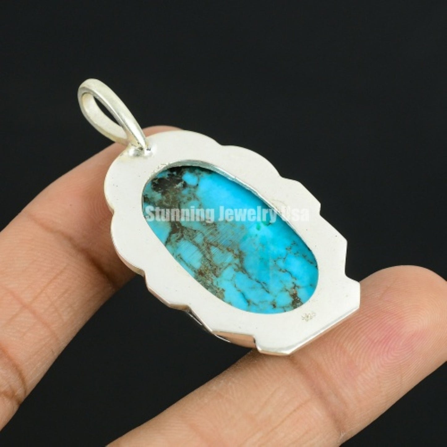 Turquoise Gemstone Pendant