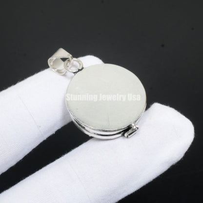 Rainbow Moonstone Gemstone Pendant