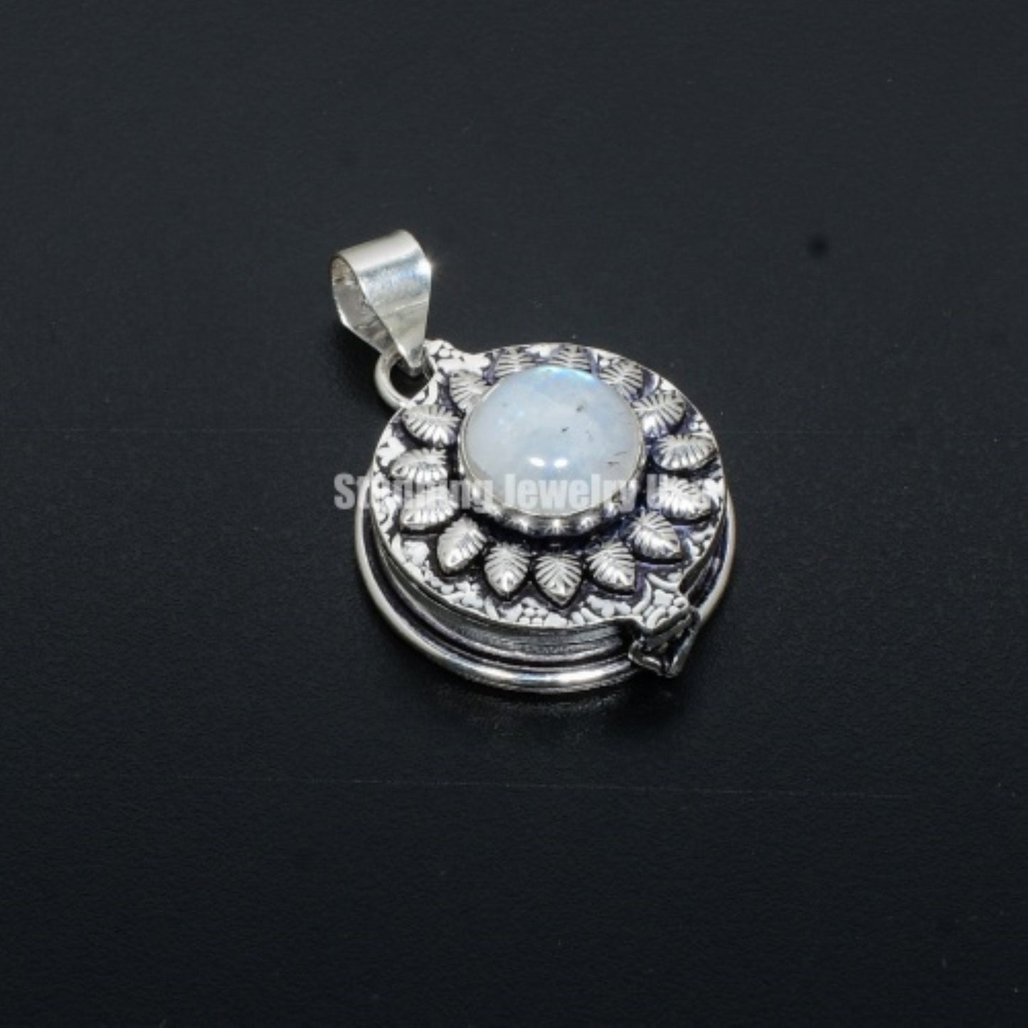 Rainbow Moonstone Gemstone Pendant