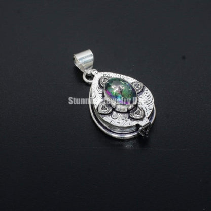Mystic Topaz Gemstone Pendant