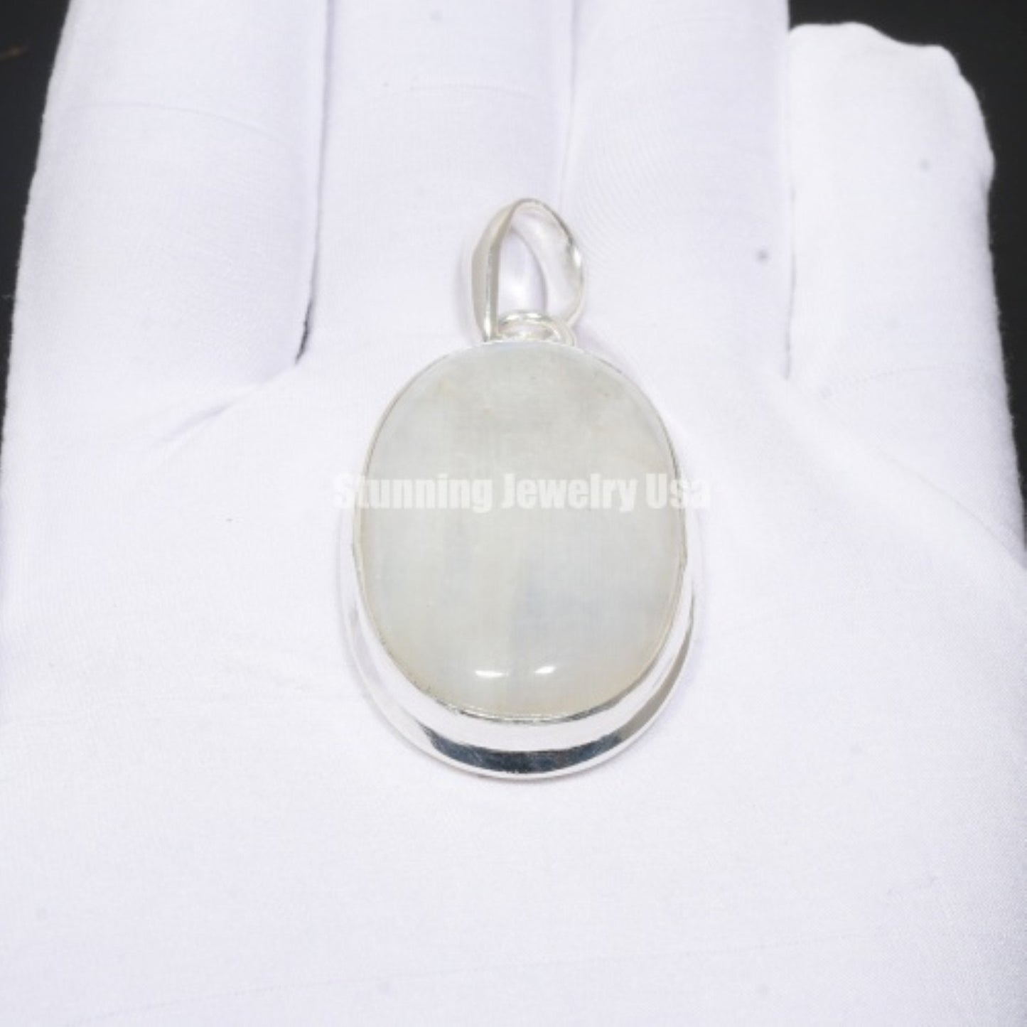 Rainbow Moonstone Pendant