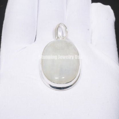 Rainbow Moonstone Pendant