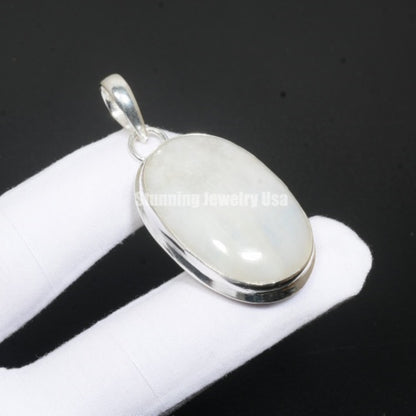Rainbow Moonstone Pendant