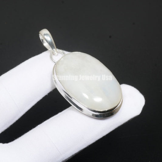 Rainbow Moonstone Pendant