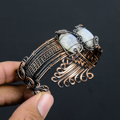 Rainbow Moonstone Gemstone Bracelet