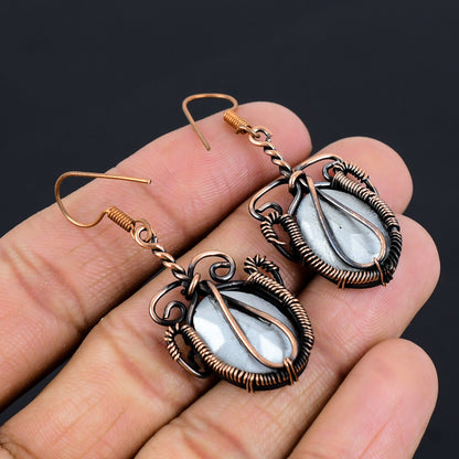 Green Tourmaline Gemstone Earrings