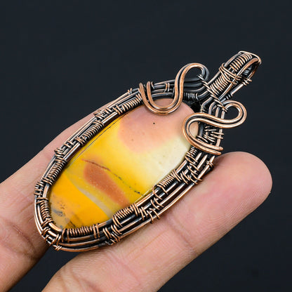 Multicolor Mookaite Gemstone Pendant