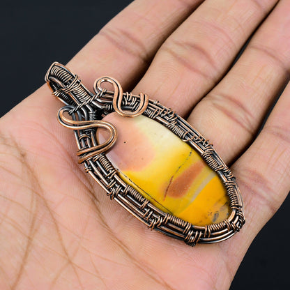 Multicolor Mookaite Gemstone Pendant