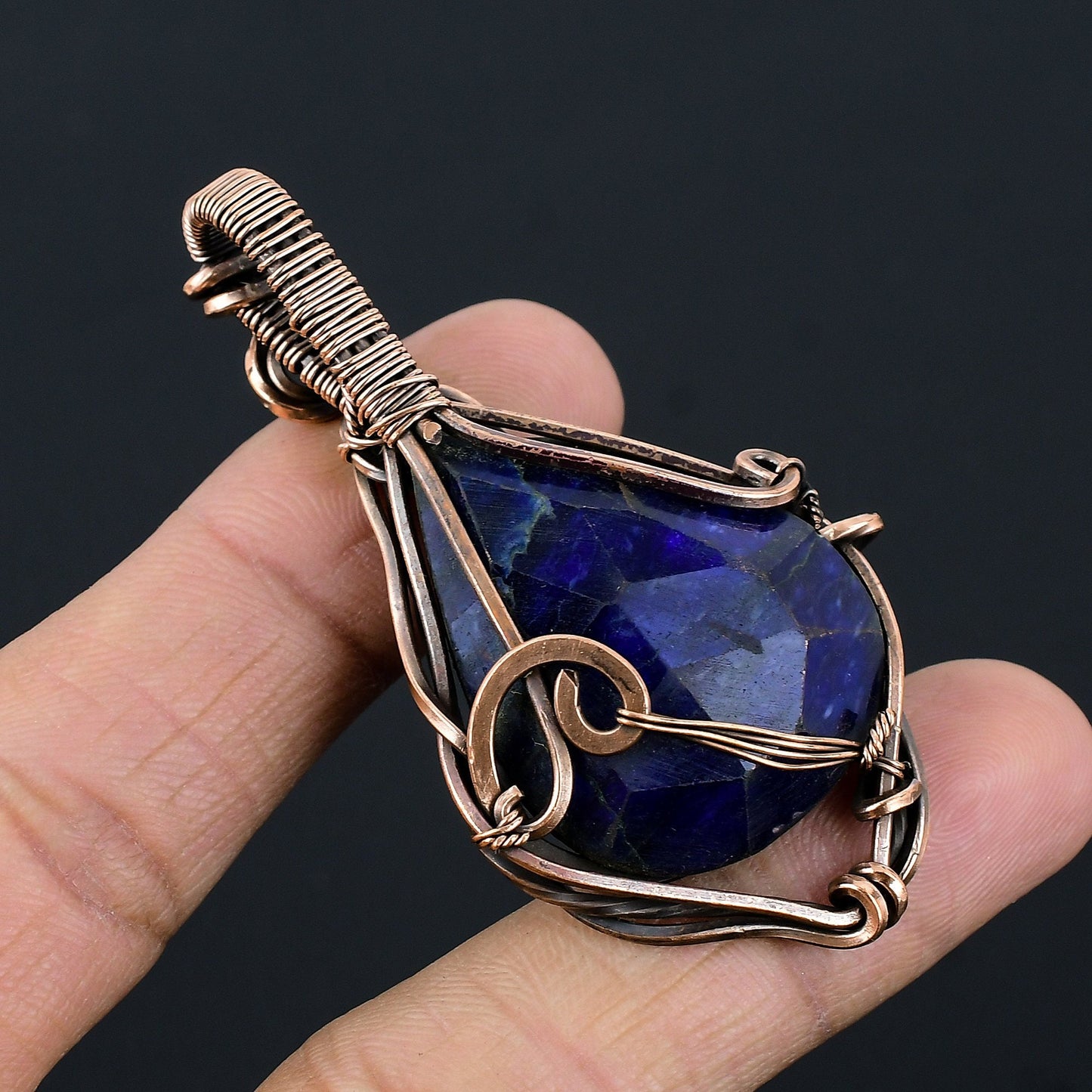 Blue Sapphire Gemstone Pendant