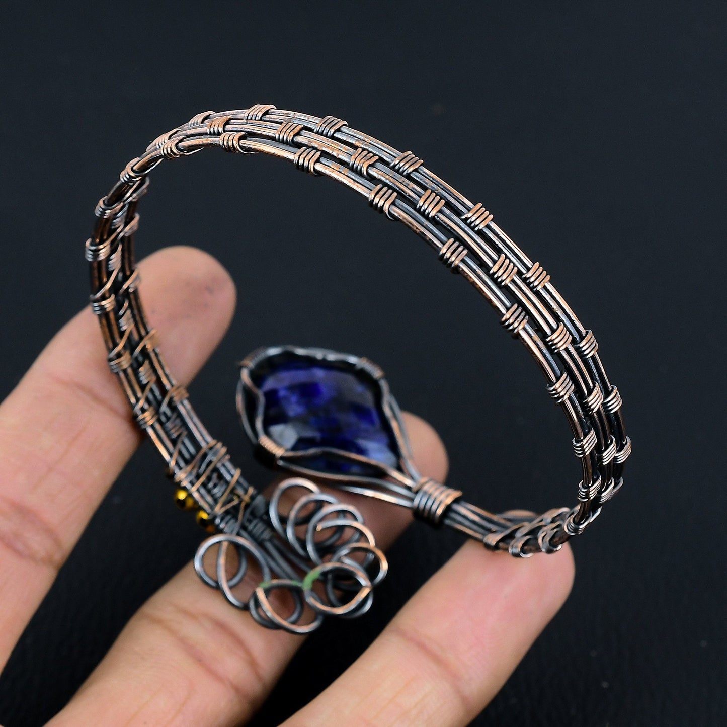 Blue Sapphire Gemstone Bracelet