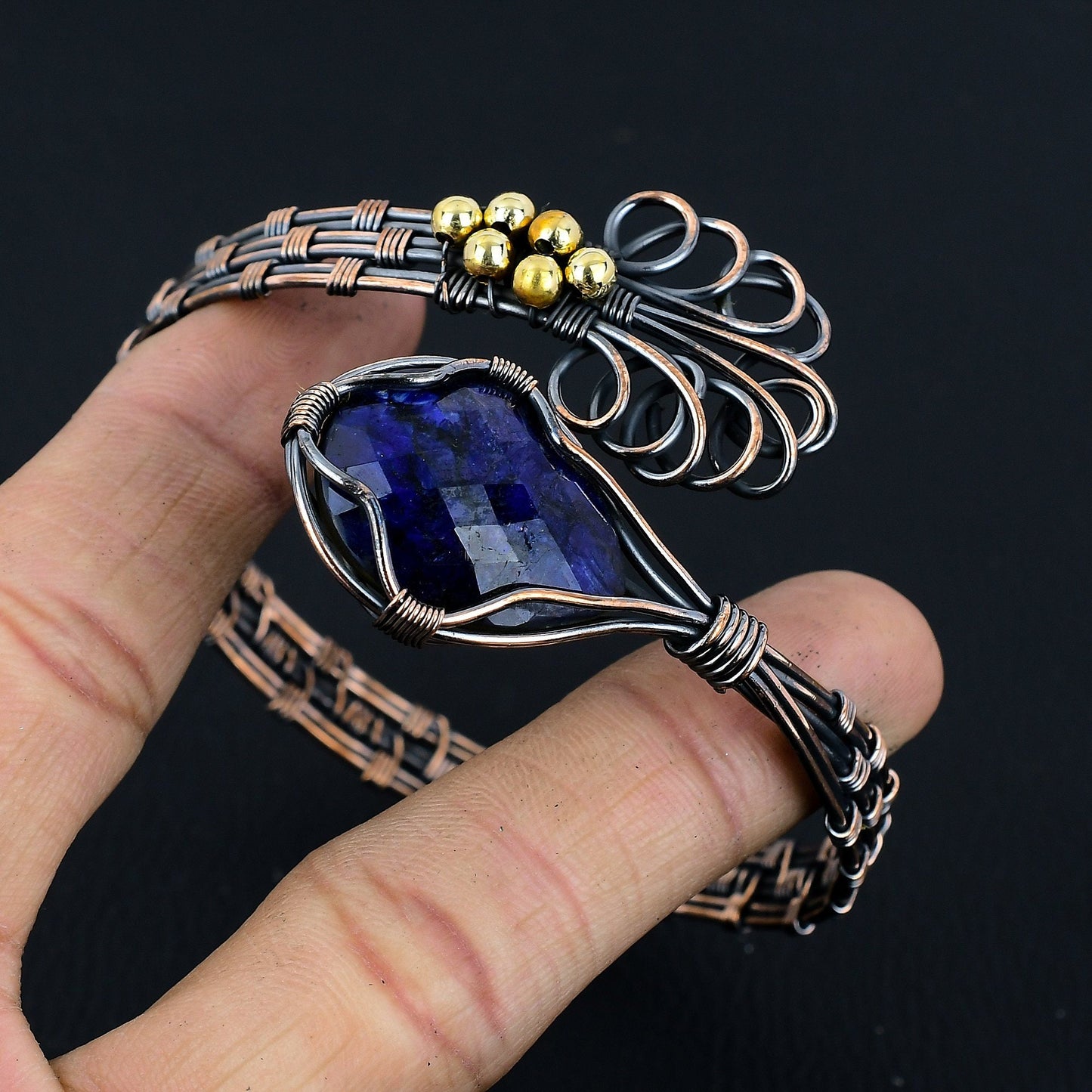 Blue Sapphire Gemstone Bracelet