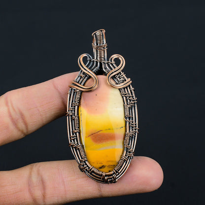 Multicolor Mookaite Gemstone Pendant