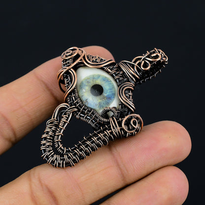 Grey Eye Gemstone Pendant