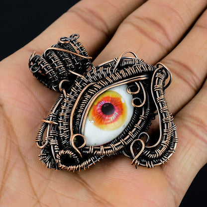 Honey Eye Gemstone Pendant