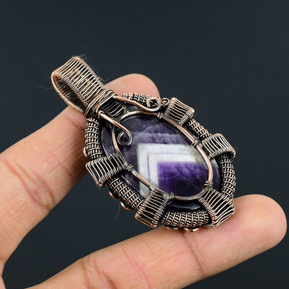 Purple Amethyst Gemstone Pendant