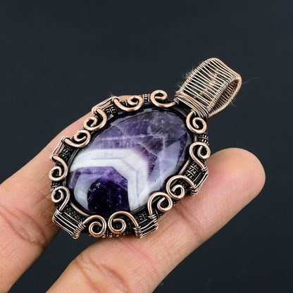 Purple Amethyst Gemstone Pendant