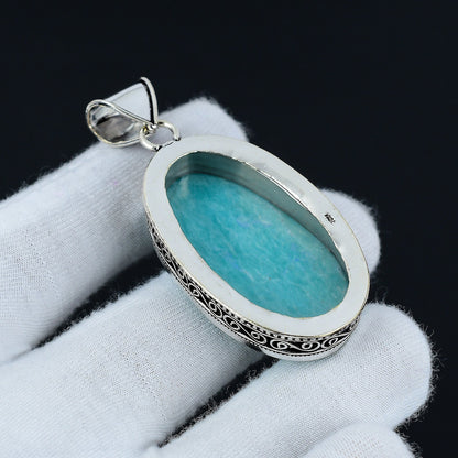 Green Amazonite Gemstone Pendant