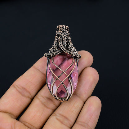 Pink Kunzite Gemstone Pendant