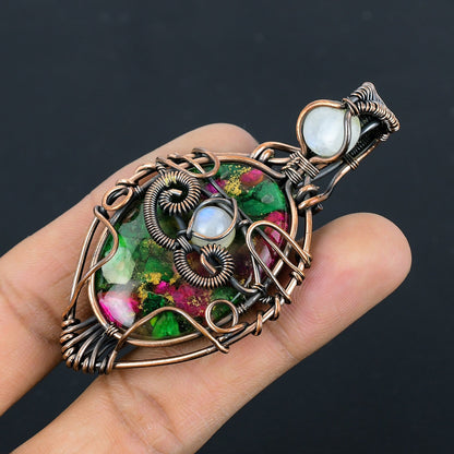Turquoise Evil Eye Gemstone Pendant