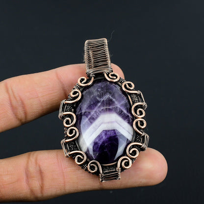 Purple Amethyst Gemstone Pendant