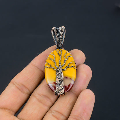 Multicolor Mookaite Gemstone Pendant