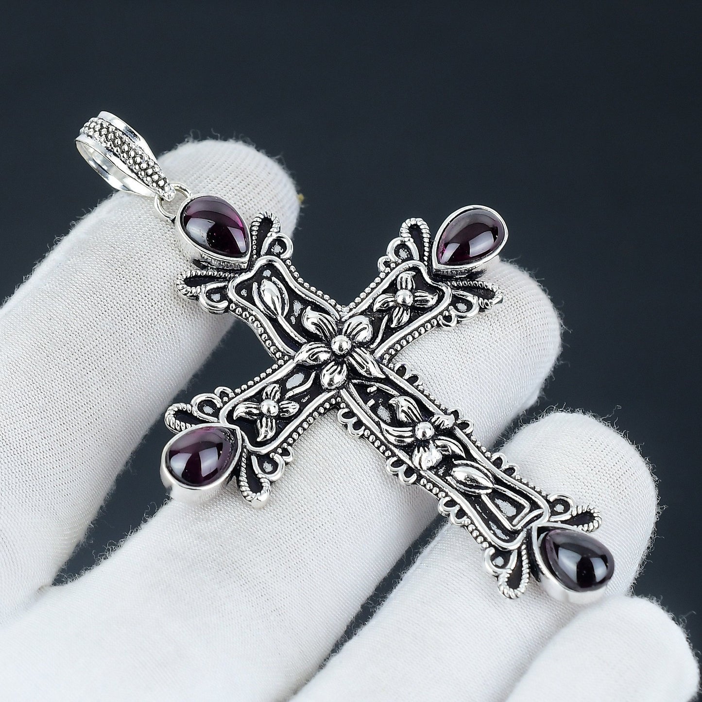 Pink Amethyst Gemstone Pendant