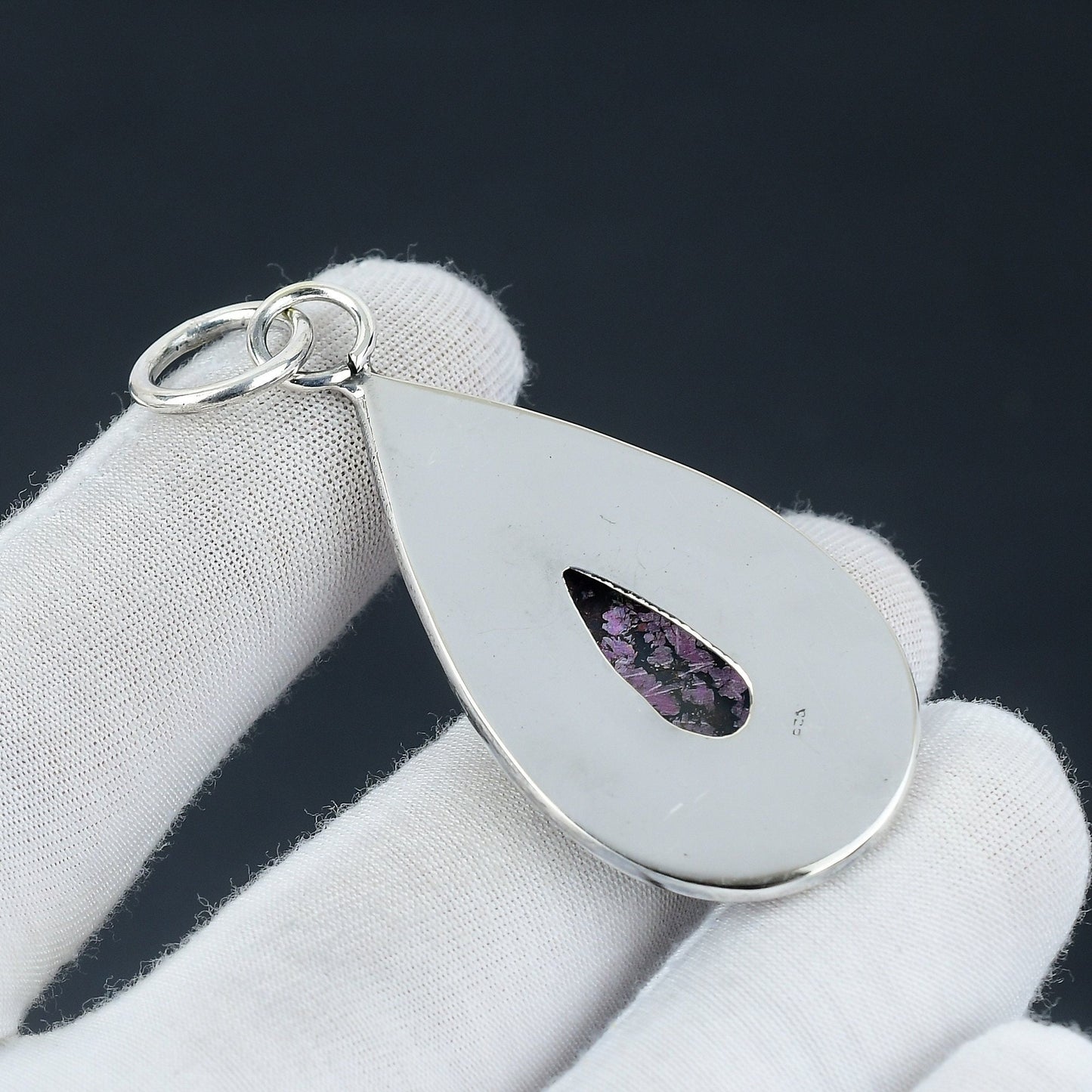 Pink Spiny Oyster Turquoise Gemstone Pendant
