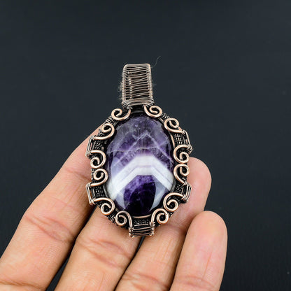 Purple Amethyst Gemstone Pendant