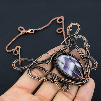 Purple Amethyst Gemstone Pendant