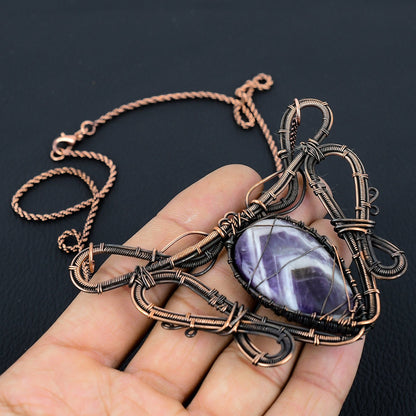 Purple Amethyst Gemstone Pendant