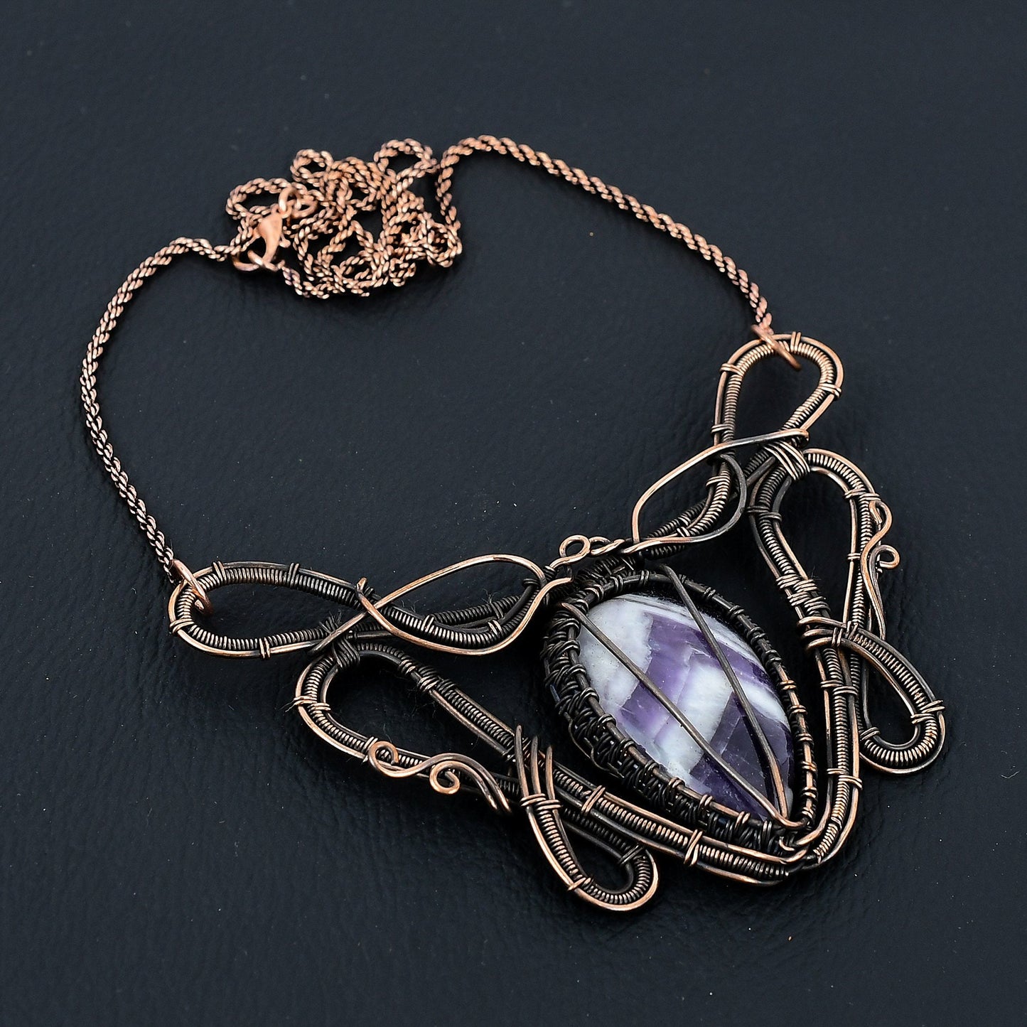 Purple Amethyst Gemstone Pendant