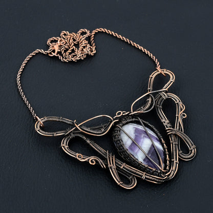 Purple Amethyst Gemstone Pendant