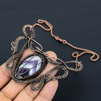 Purple Amethyst Gemstone Pendant