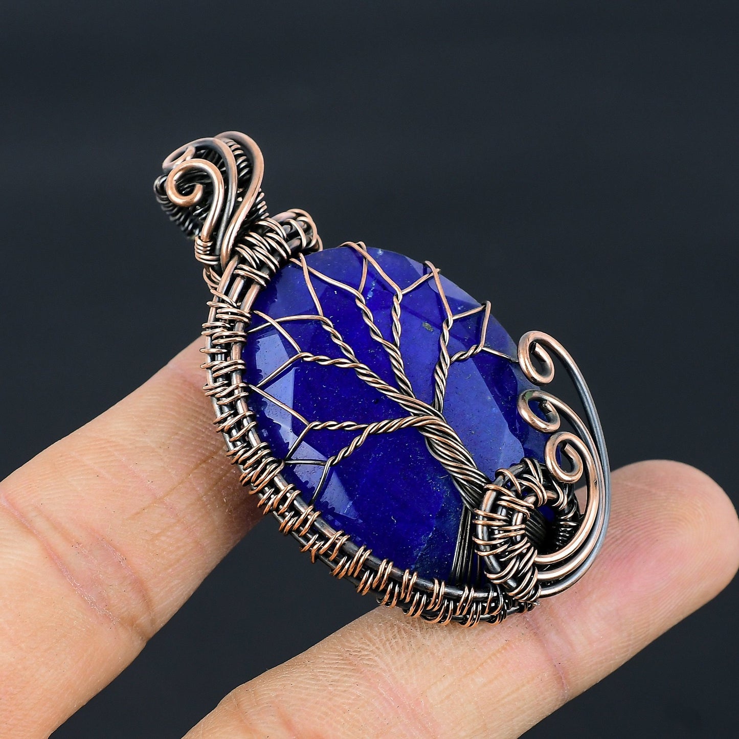 Blue Sapphire Gemstone Pendant