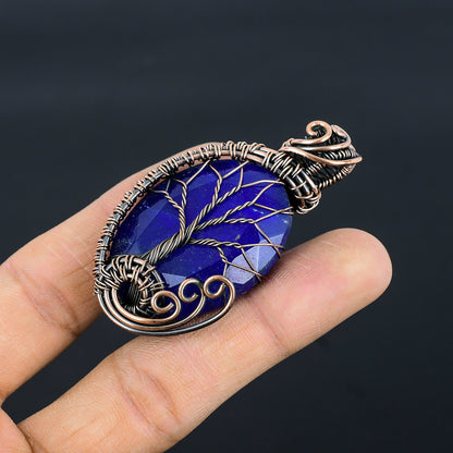 Blue Sapphire Gemstone Pendant
