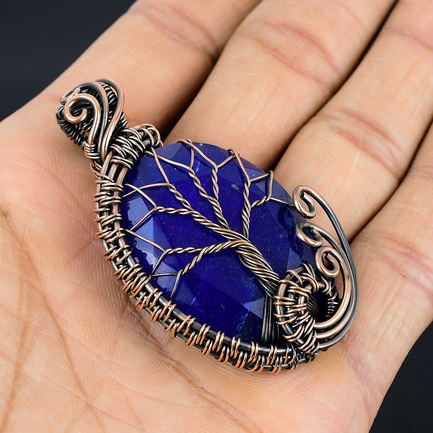 Blue Sapphire Gemstone Pendant