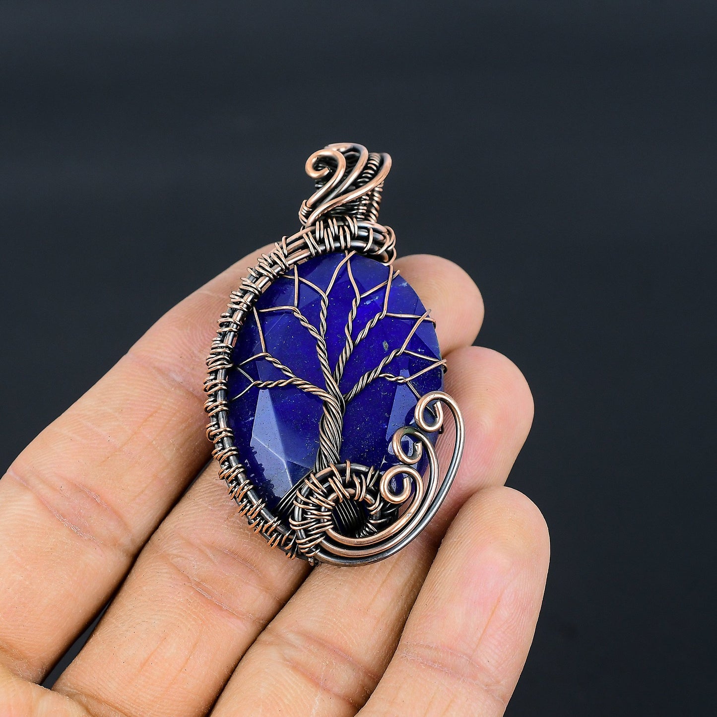 Blue Sapphire Gemstone Pendant