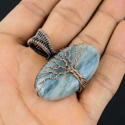 Aquamarine Gemstone Pendant