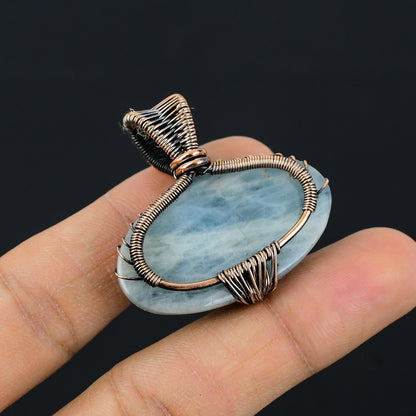 Aquamarine Gemstone Pendant