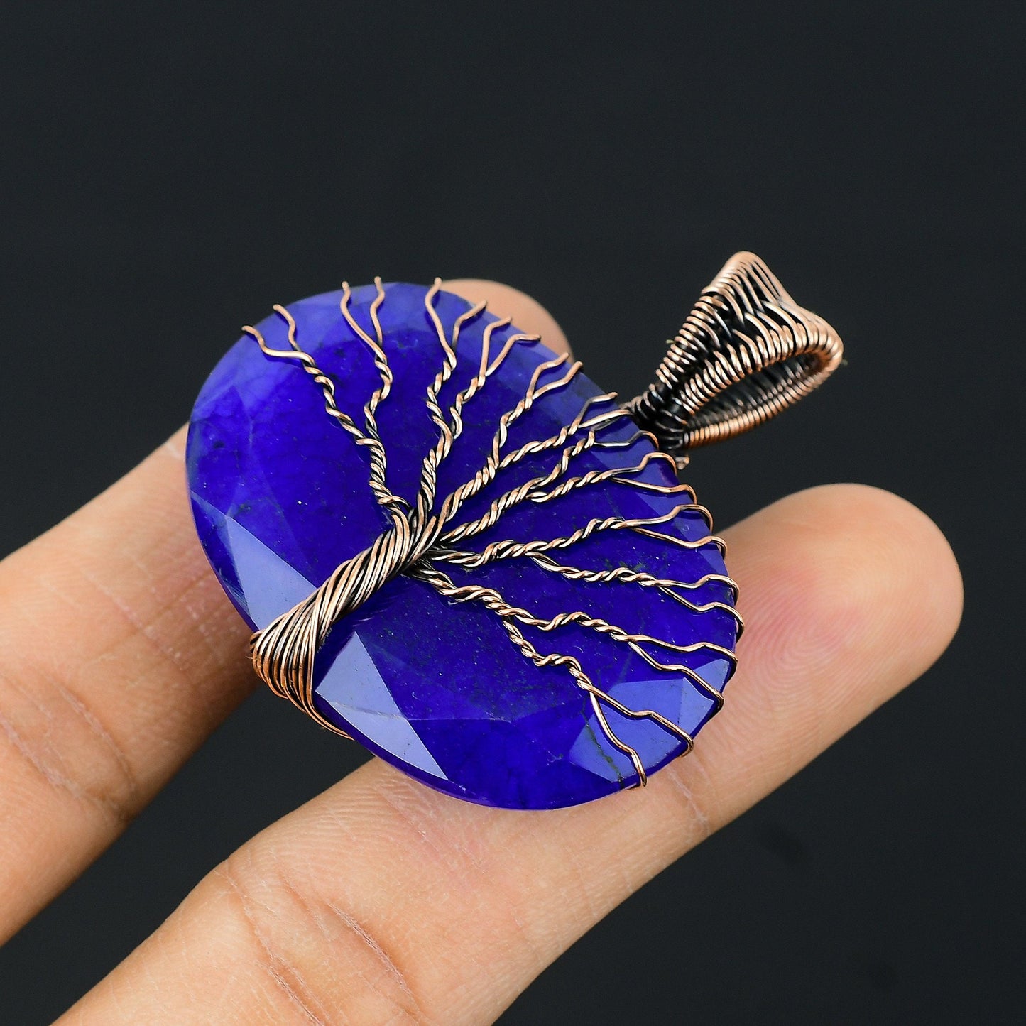 Blue Sapphire Gemstone Pendant