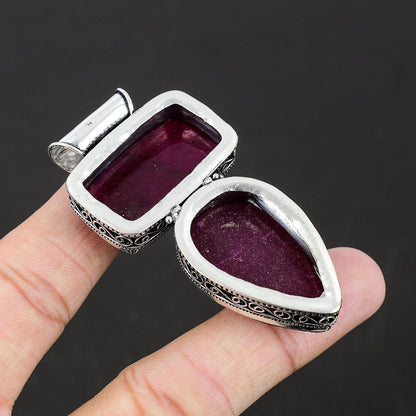Red Ruby Gemstone Pendant
