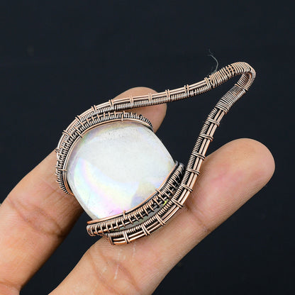 Rainbow Quartz Gemstone Pendant