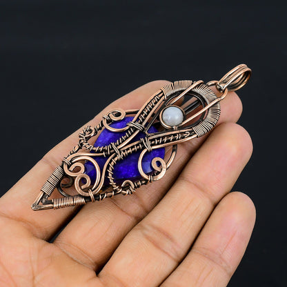 Blue Sapphire Gemstone Pendant