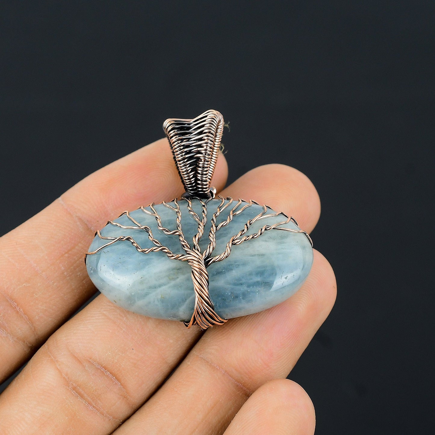 Aquamarine Gemstone Pendant