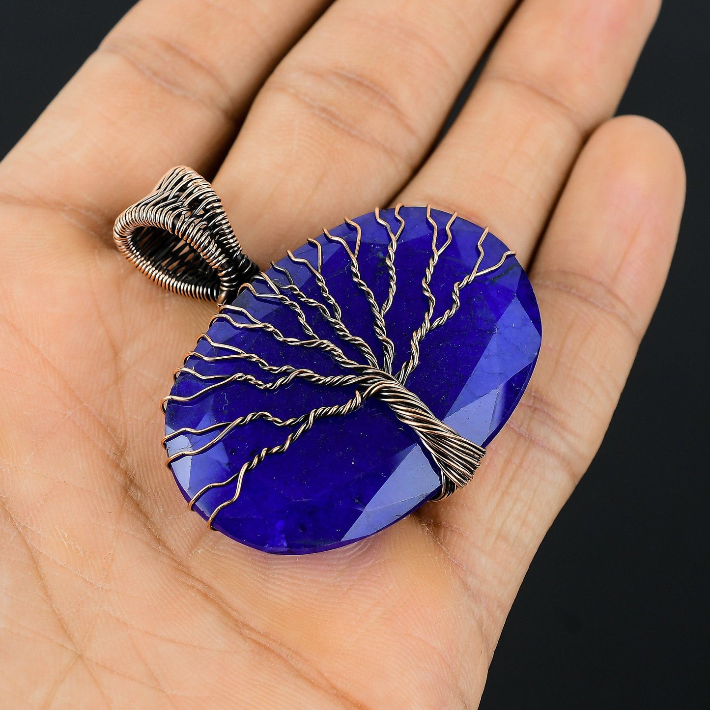 Blue Sapphire Gemstone Pendant